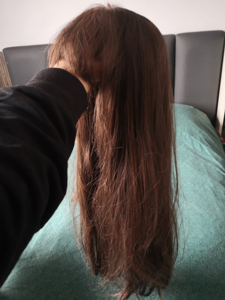 Uzun sentetik peruk - Görsel 2