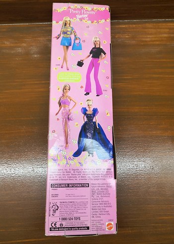 Pretty flower barbie 1999 koleksiyonluk - Görsel 3