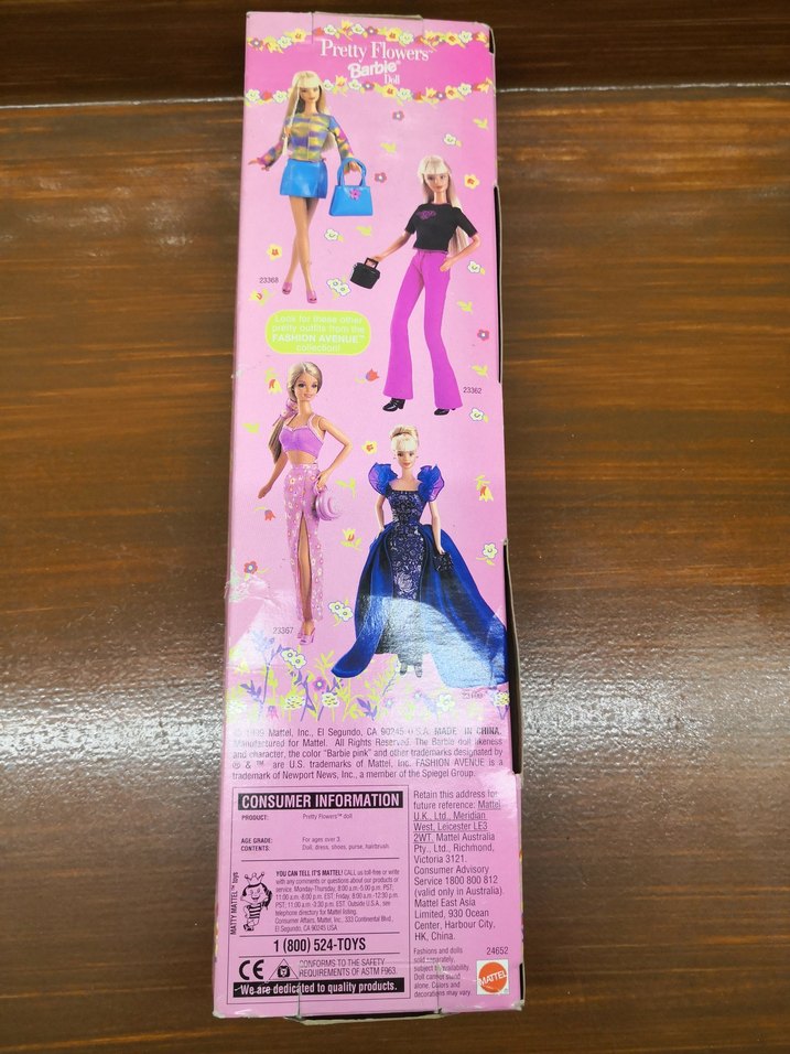Pretty flower barbie 1999 koleksiyonluk - Görsel 3