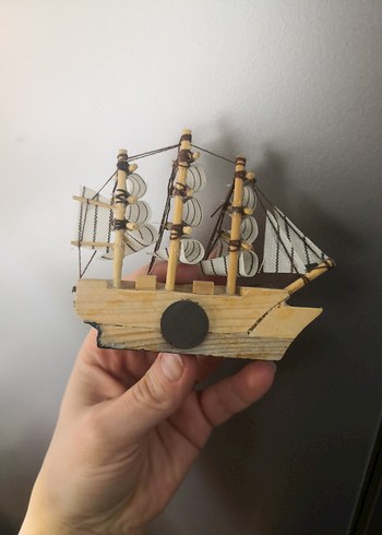 Gemi şeklinde buzdolabı Magneti - Görsel 5