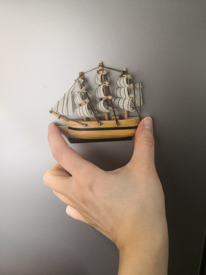 Gemi şeklinde buzdolabı Magneti - Görsel 2