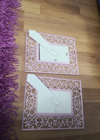 Pastel Pembe İkea Dekoratif Çerçeve - Görsel 3