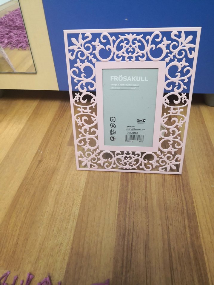 Pastel Pembe İkea Dekoratif Çerçeve - Görsel 4