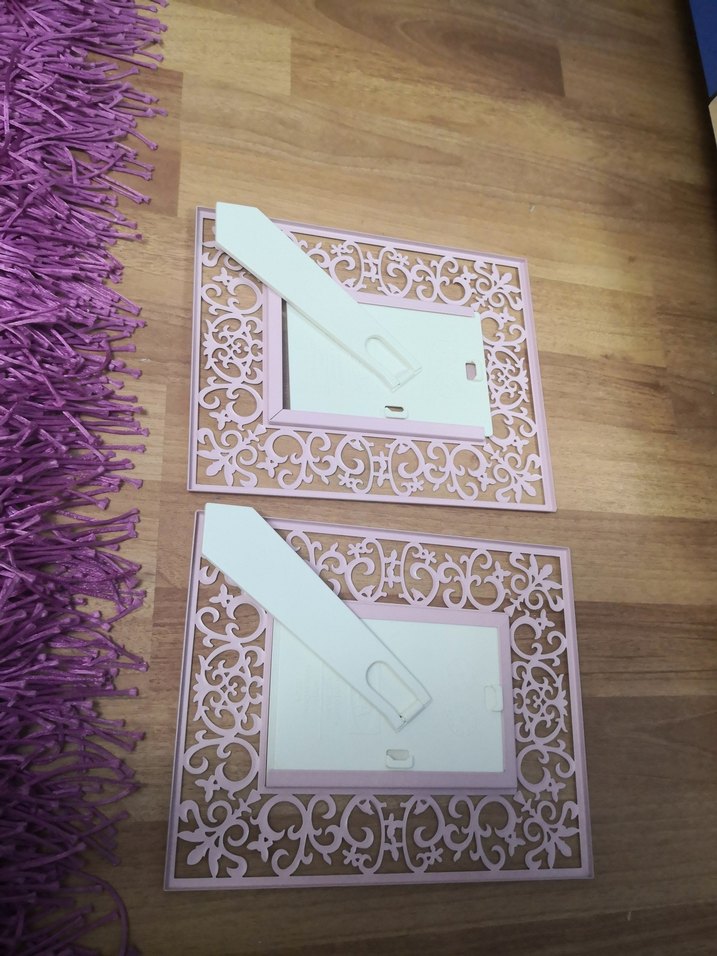 Pastel Pembe İkea Dekoratif Çerçeve - Görsel 3