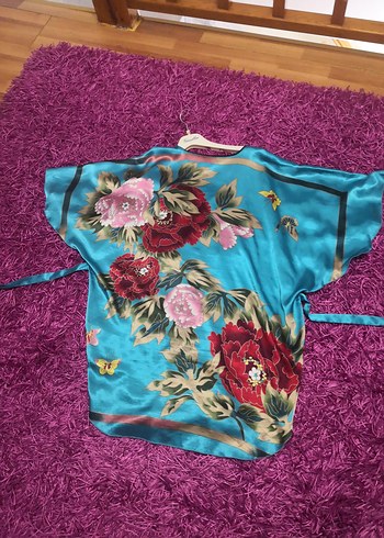 İpek + pamuk Kimono  ( çinden geldi) - Görsel 4