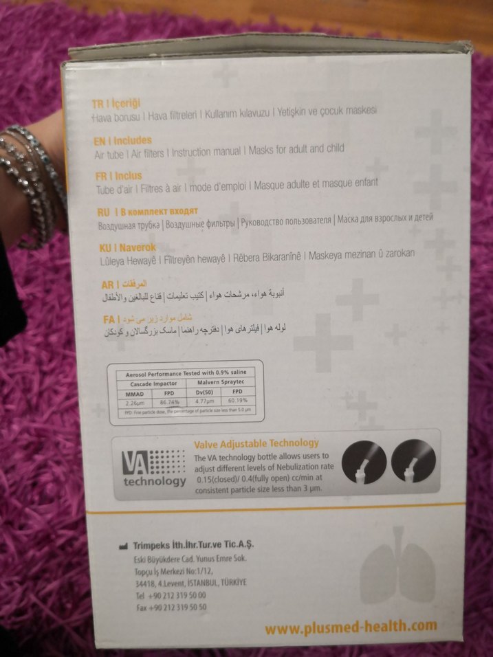 Plusmed Piston Kompresör Nebulizatör - Görsel 2