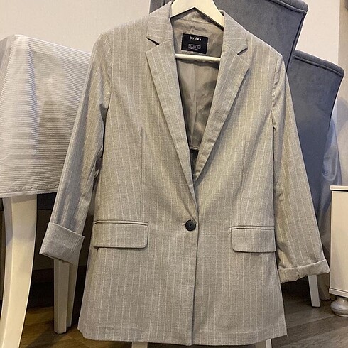 Gri blazer