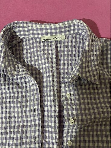 Pull and Bear Crop gömlek