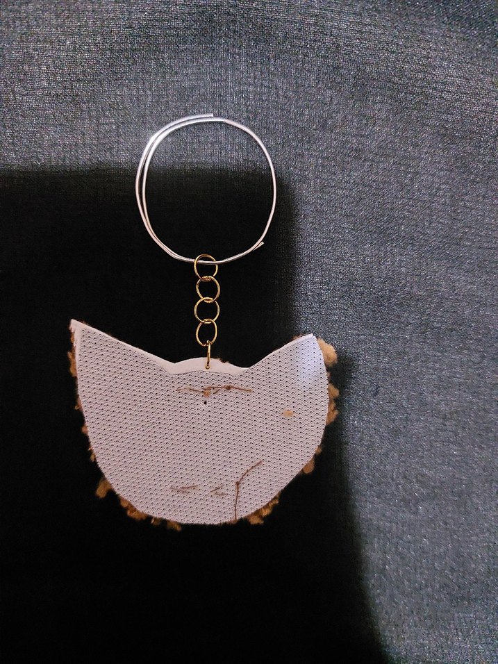 Kedi figürlü anahtarlık - Görsel 2