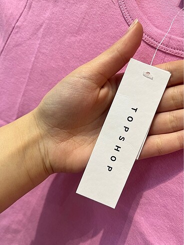 m Beden pembe Renk Topshop crop