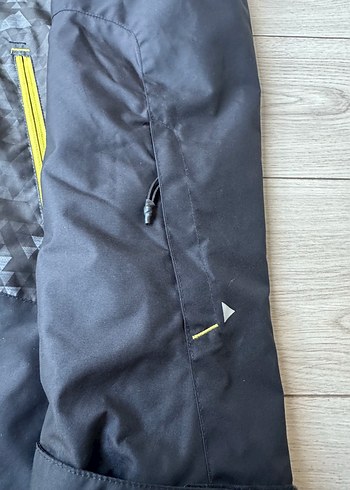 Siyah Erkek Kayak Montu Kapüşonlu - Görsel 7