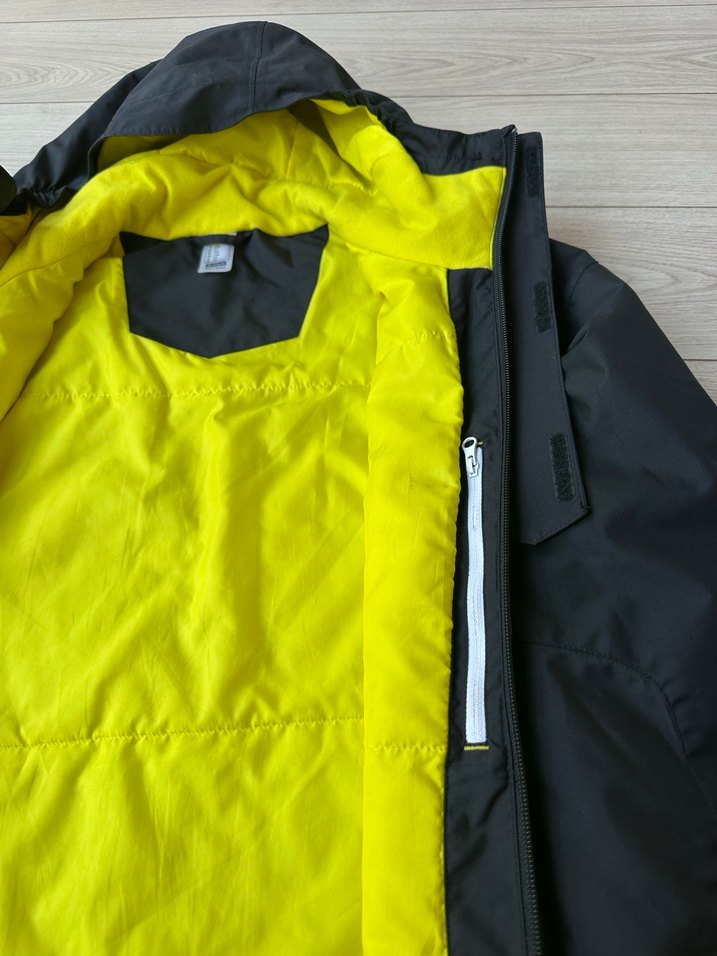 Siyah Erkek Kayak Montu Kapüşonlu - Görsel 3