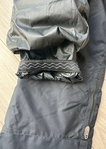 Siyah Erkek Kayak Pantolonu, Bol Kesim, Askılı - Görsel 7