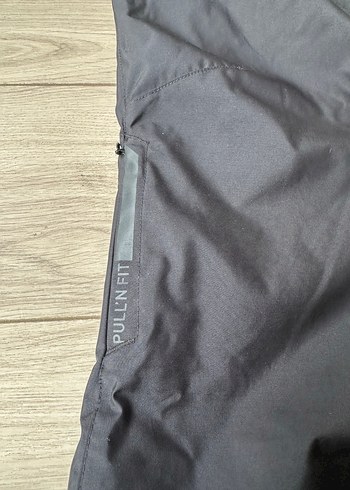 Siyah Erkek Kayak Pantolonu, Bol Kesim, Askılı - Görsel 4