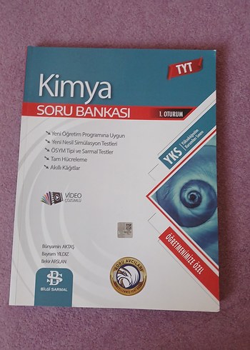 BİLGİ SARMALI TYT Kimya Soru Bankası 1. Oturum