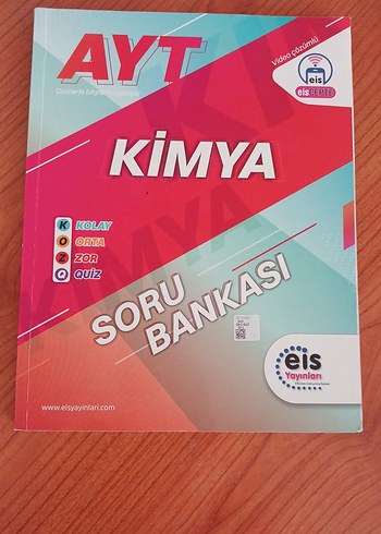 AYT Kimya Soru Bankası - Eis Yayınları