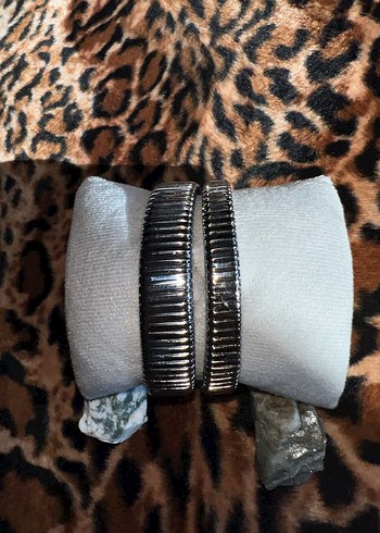 Roma Rakamlı Yılan Model Taşlı Gümüş Renk Şık Burma Kadın Saat - Görsel 7