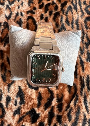 Vintage Metalik Model Çelik Kordonlu Erkek Kol Saati - Görsel 7