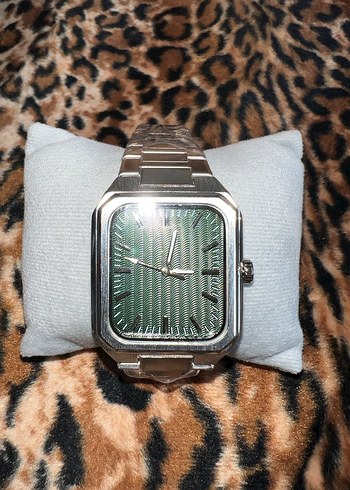 Vintage Metalik Model Çelik Kordonlu Erkek Kol Saati - Görsel 3