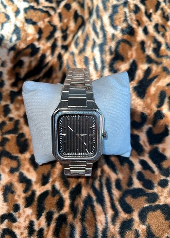 Vintage Metalik Model Çelik Kordonlu Erkek Kol Saati - Görsel 4