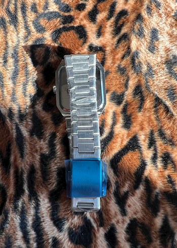 Vintage Metalik Model Çelik Kordonlu Erkek Kol Saati - Görsel 7