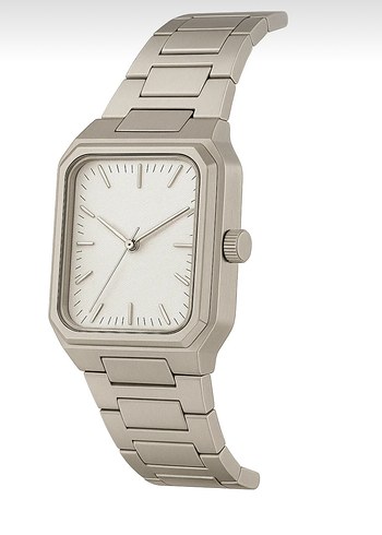 Vintage Metalik Model Çelik Kordonlu Erkek Kol Saati - Görsel 2