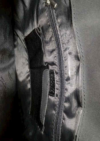 Montblanc Siyah Desenli Erkek Evrak Çantası - Görsel 6