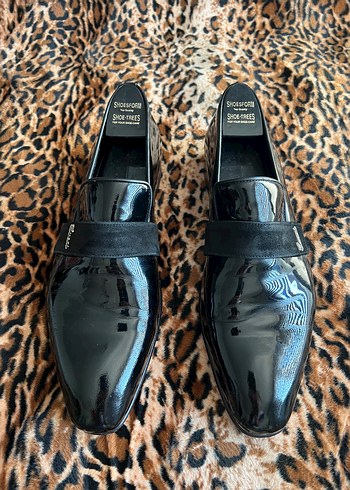 Siyah Klasik Deri Tokalı Erkek Ayakkabı - Görsel 7