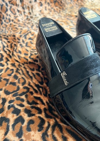 Siyah Klasik Deri Tokalı Erkek Ayakkabı - Görsel 5