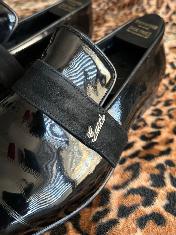 Siyah Klasik Deri Tokalı Erkek Ayakkabı - Görsel 4