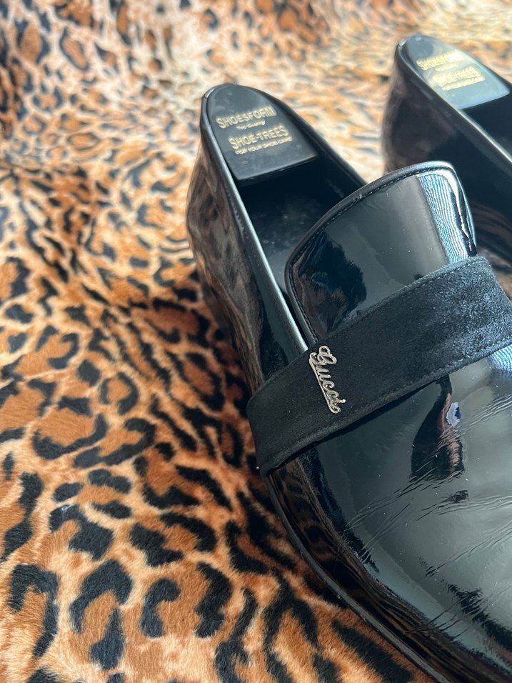 Siyah Klasik Deri Tokalı Erkek Ayakkabı - Görsel 5