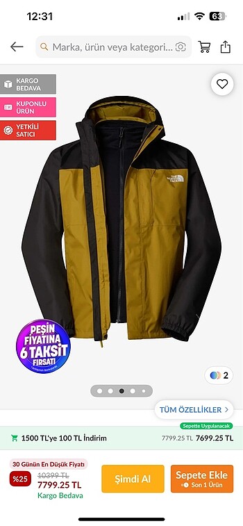 North Face Mont ( The north face)