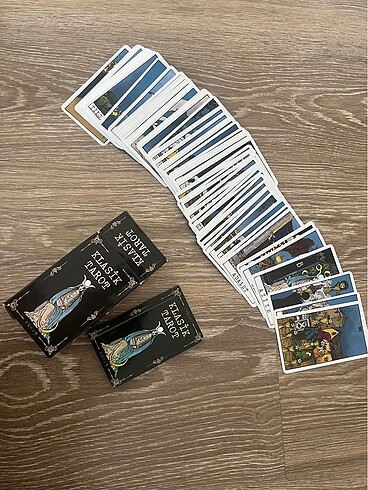  Beden Renk Tarot kartı