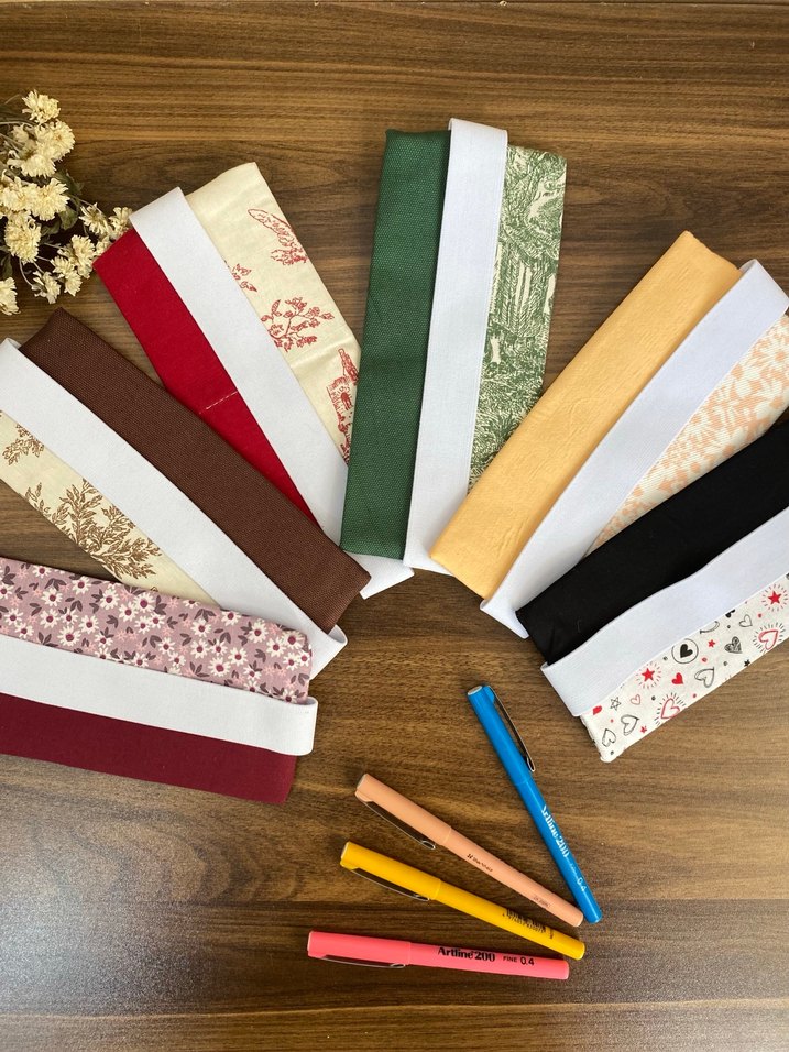 Bohem Tarzı Renkli Fermuarlı Kalemlikler - Görsel 2