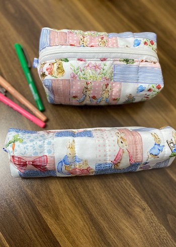 Bohem Çok Renkli Pamuklu Makyaj Çantası - Görsel 2