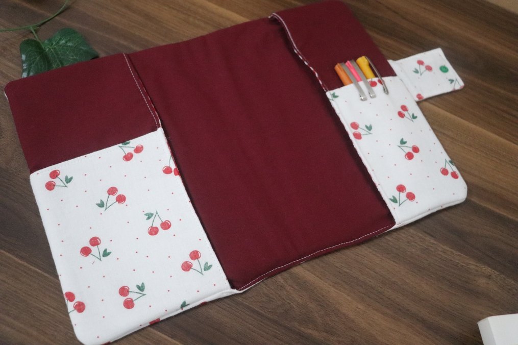 Kiraz Desenli Kitap Kılıfı - Görsel 3