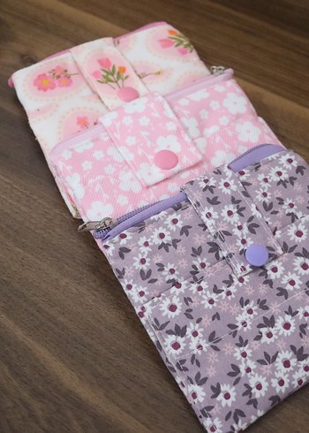 Renkli Baskılı Kadın Cüzdanı - Görsel 5