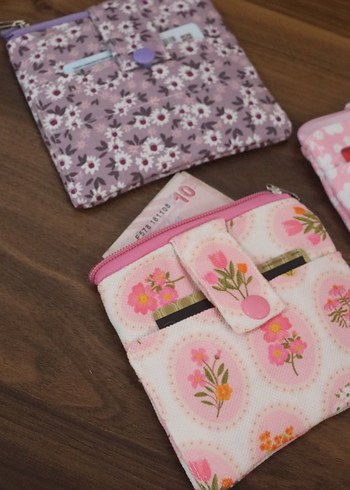 Renkli Baskılı Kadın Cüzdanı - Görsel 9