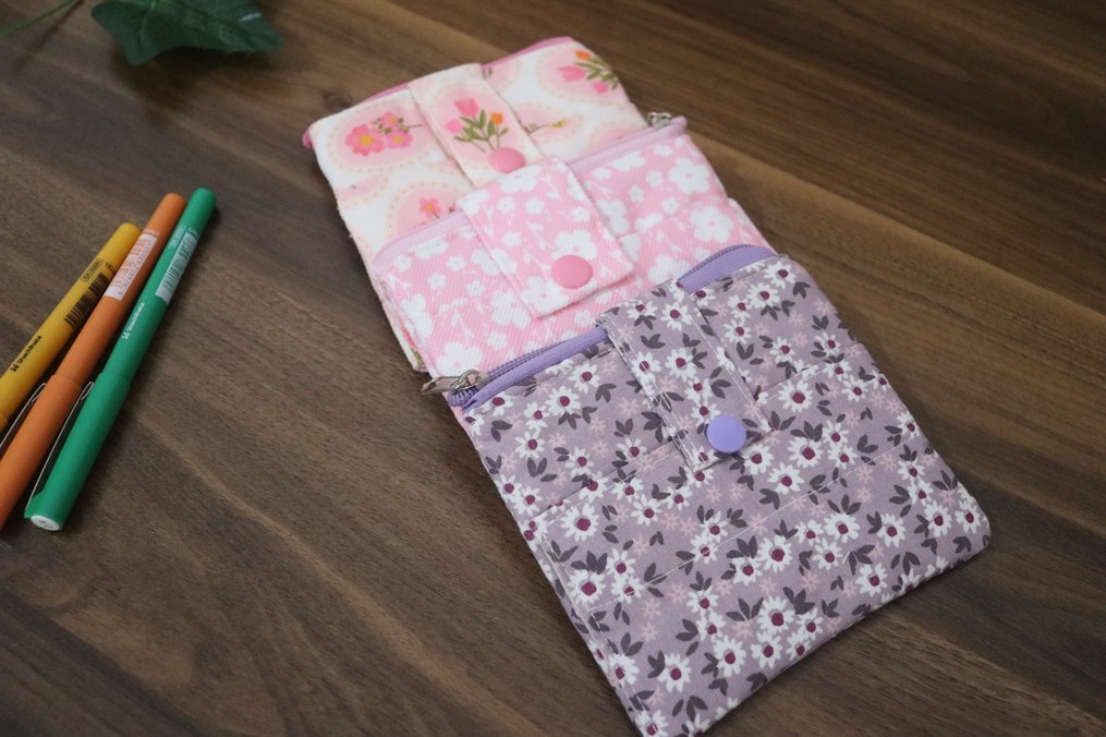 Renkli Baskılı Kadın Cüzdanı - Görsel 5