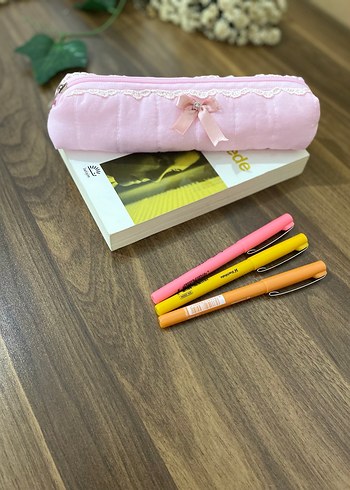 Dantel Detaylı süslü kalemlik - Görsel 3