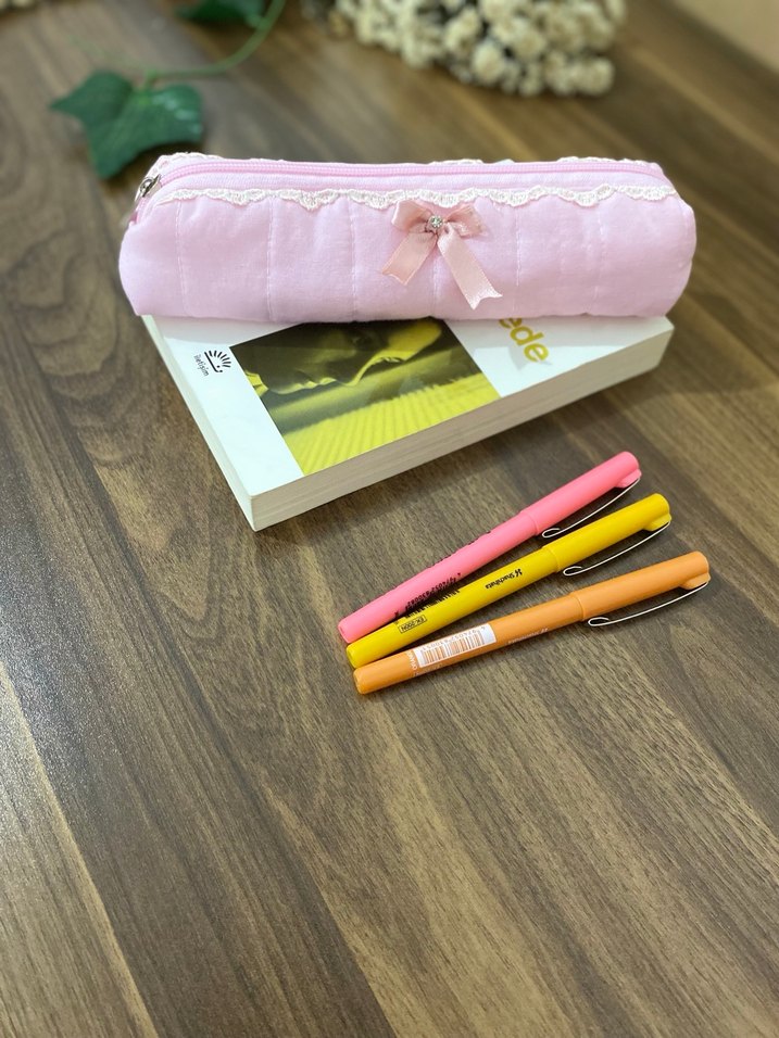 Dantel Detaylı süslü kalemlik - Görsel 3