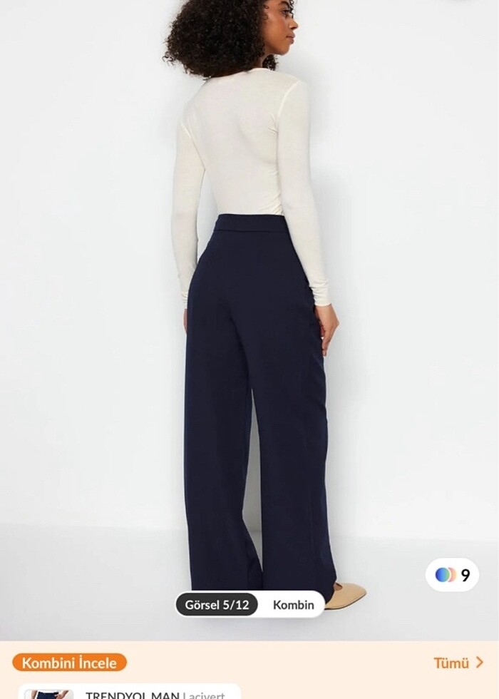 TRENDYOLMİLLA PALAZZO PANTOLON - Görsel 3