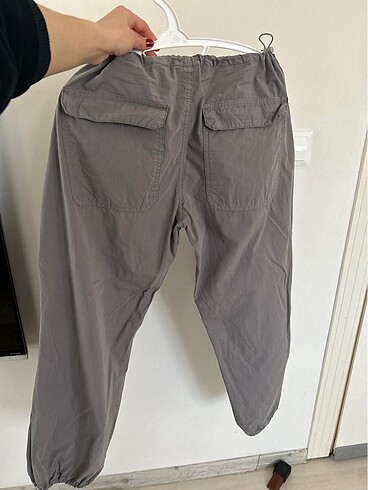 Trendyol & Milla Gri paraşüt jeans