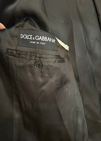 54 Beden Dolge Gabbana Klasik Erkek Ceketi