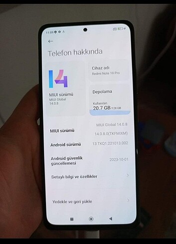 Redmi not 10 pro