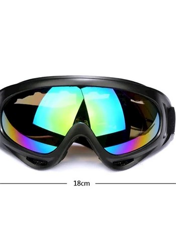 Renkli aynalı unisex Kayak Gözlüğü - Görsel 8