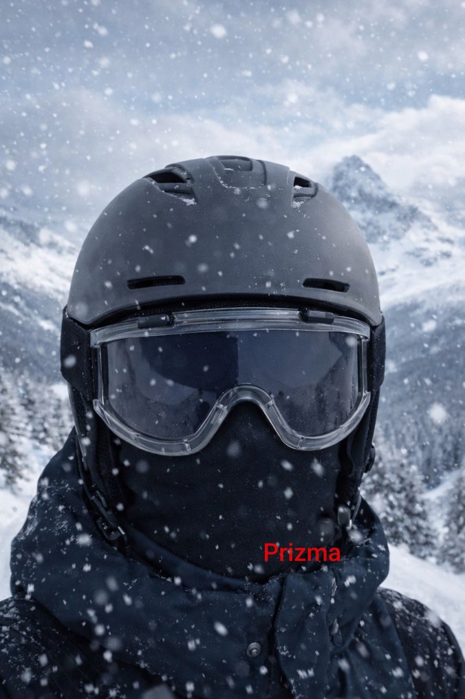 SNOWBOARD KAYAK GÖZLÜĞÜ ÜNİSEX ÜRÜNDÜR FÜME RENK - Görsel 2