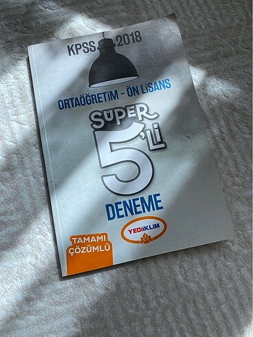 KPSS ORTAÖĞRETİM ÖN LİSANS