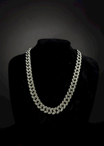 Chain Parlak Altın Erkek Zincir Kolye