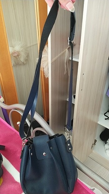  Beden lacivert Renk Çanta 